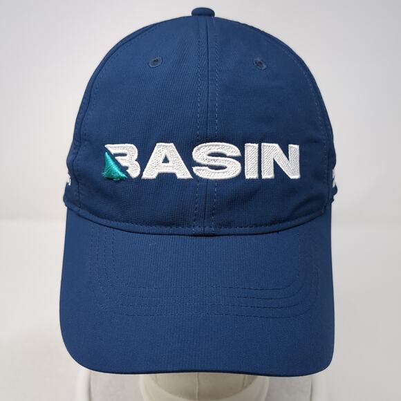 Basin Breeder Strapback Baseball Cap Blue OS Adjustable Legacy91 Nike Dri-Fit - Picture 2 of 9